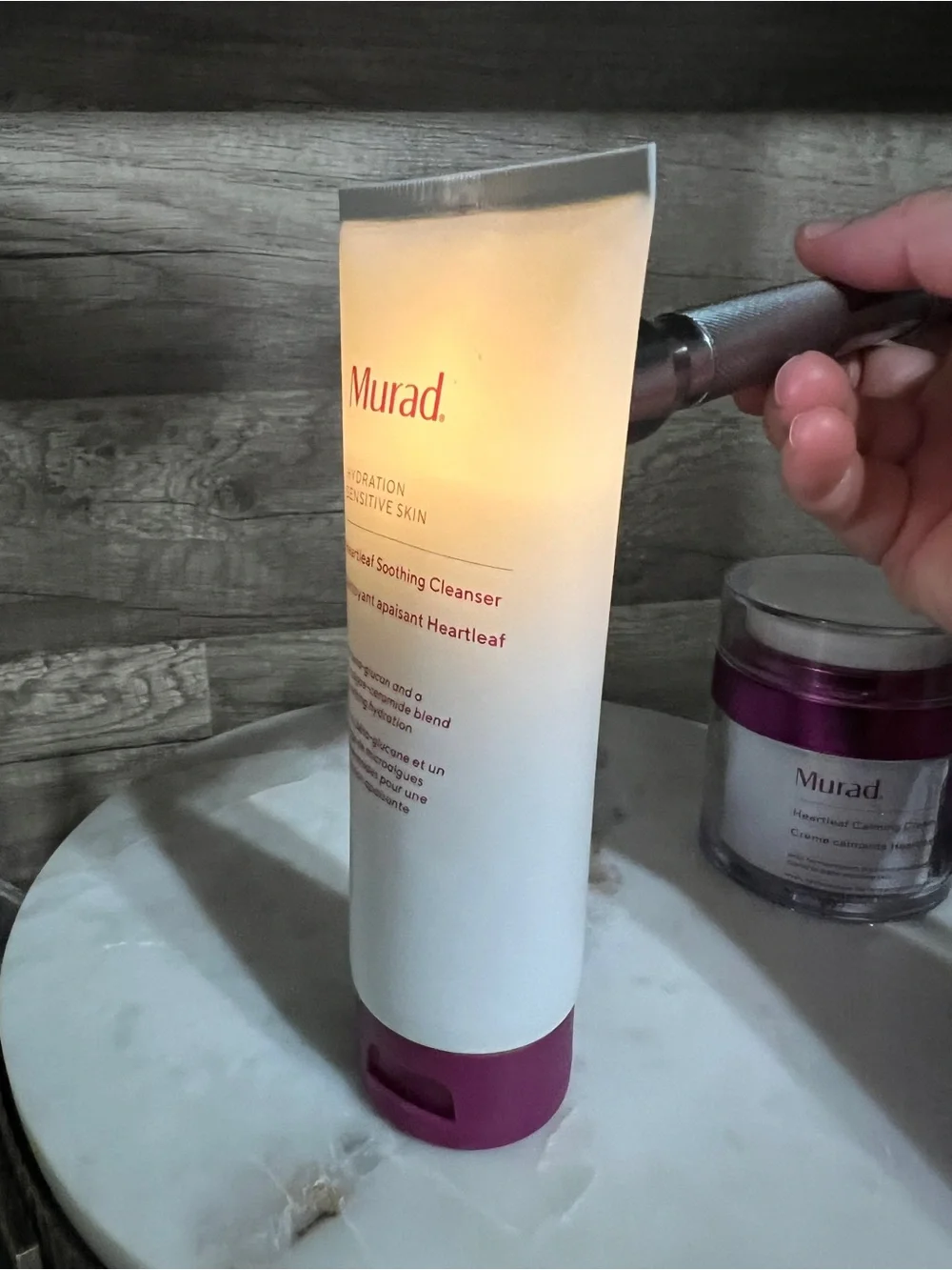 Murad Hydration Sensitive Skin ( Bundle Set of 5 ) Face Wash , SPF 50 ,Oil Drops